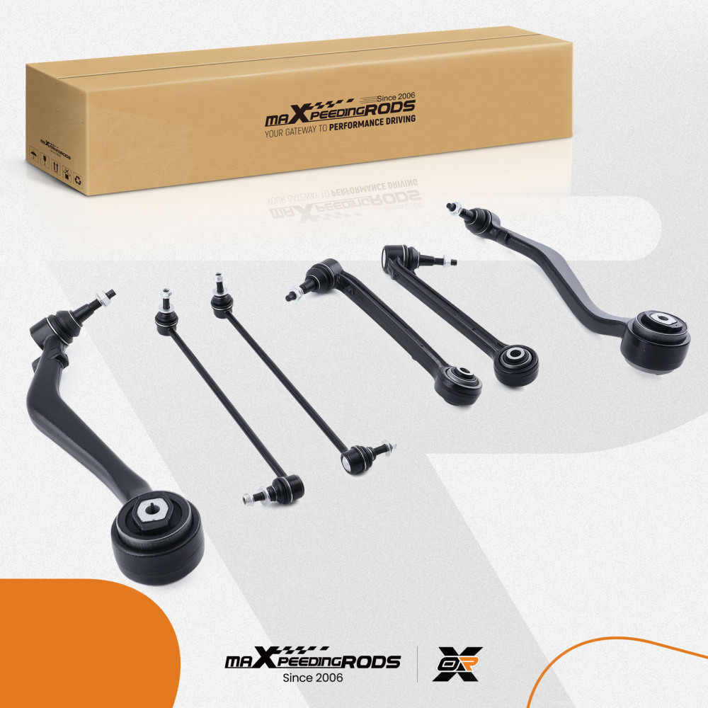 6pcs Front Lower Control Arms Sway Bar Links Kit For 2010-2015 compatible for Chevrolet Camaro