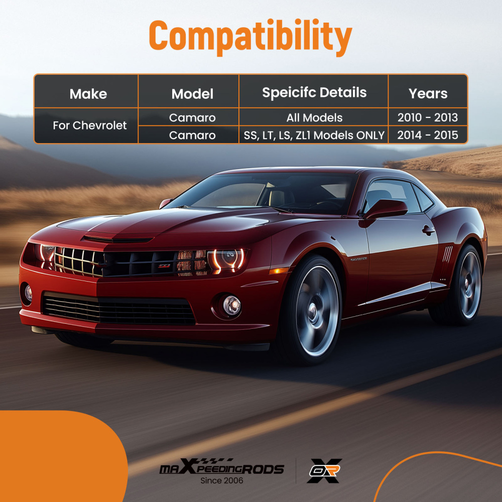 Passenger Front RH Lower Rearward Control Arm compatible for Chevy Camaro 2010-2015