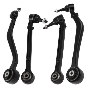 4x Front Lower Forward Rearward Control Arms for 2010 2011-2015 compatible for Chevy Camaro