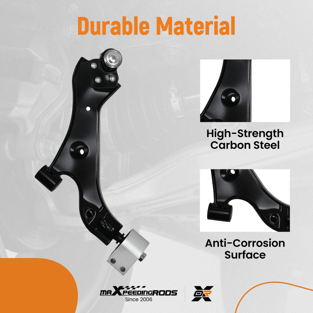 Front Left Lower Control Arm w/ Ball Joint for 2008-2010 compatible for Saturn Vue compatible for Suzuki XL-7