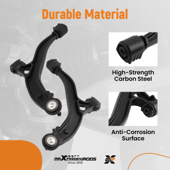 FrontRear Control Arm Suspension Kit compatible for Chrysler TownCountry 2001 - 2004