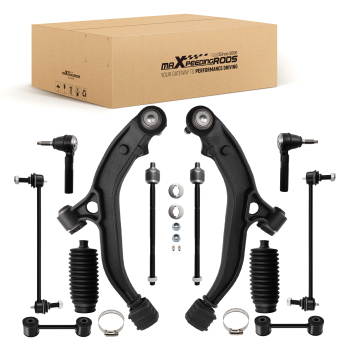 FrontRear Control Arm Suspension Kit compatible for Chrysler TownCountry 2001 - 2004