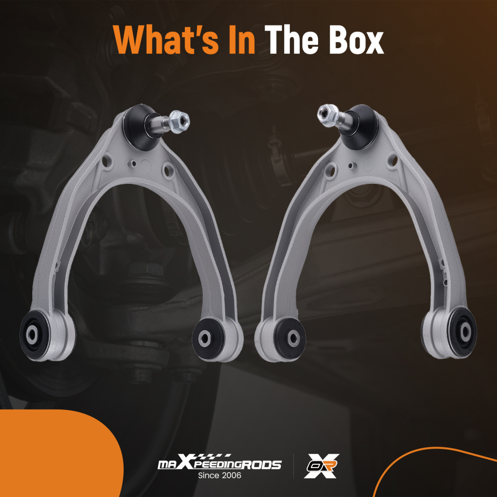 Front Upper Control Arm Assembly Ball Joint compatible for VW Touareg compatible for Porsche Cayenne