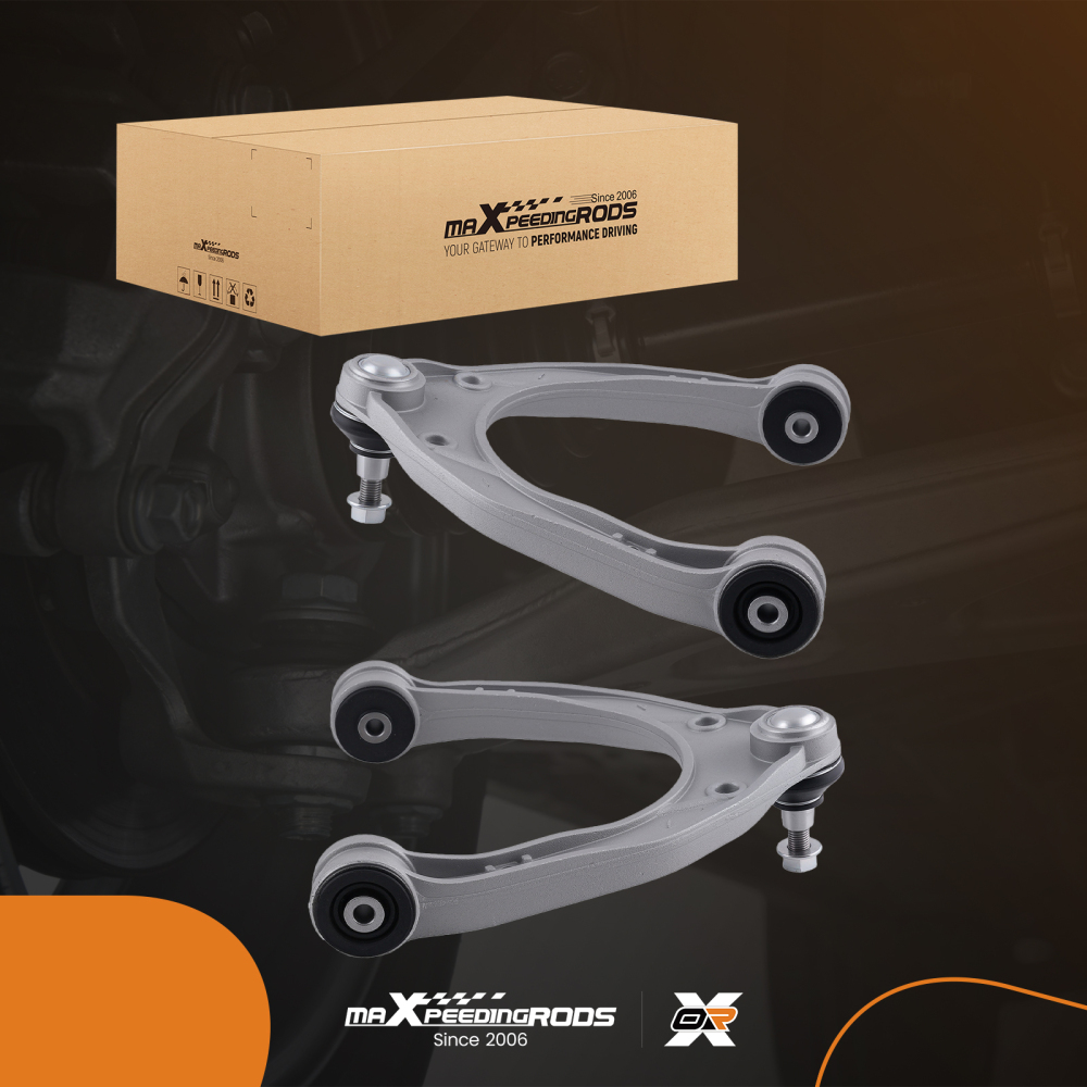 Front Upper Control Arm Assembly Ball Joint compatible for VW Touareg compatible for Porsche Cayenne