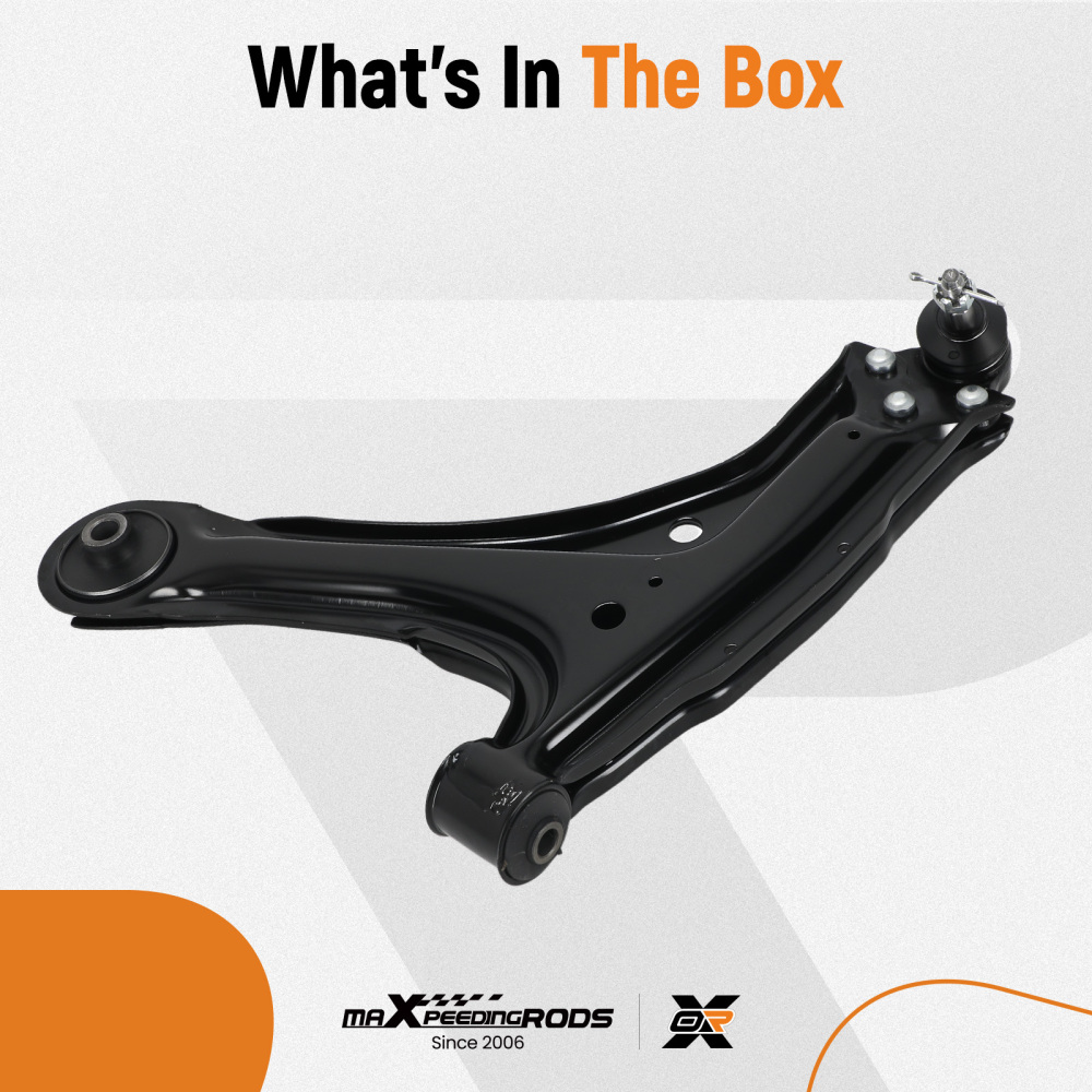 Driver Front Lower Control Arm For 1997-2003 compatible for Chevy Malibu 1999-2005 Grand Am