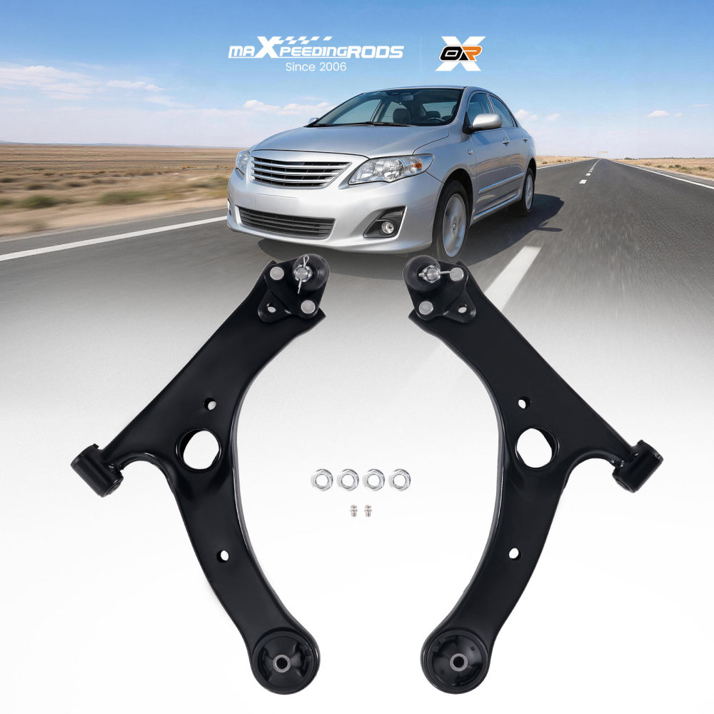 maXpeedingrods Front Lower Control Arm with Lower Ball Joint Compatible for Toyota Corolla 2003-2008