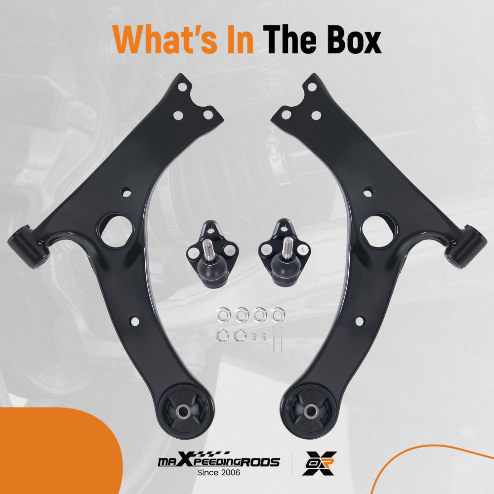 maXpeedingrods Front Lower Control Arm with Lower Ball Joint Compatible for Toyota Corolla 2003-2008