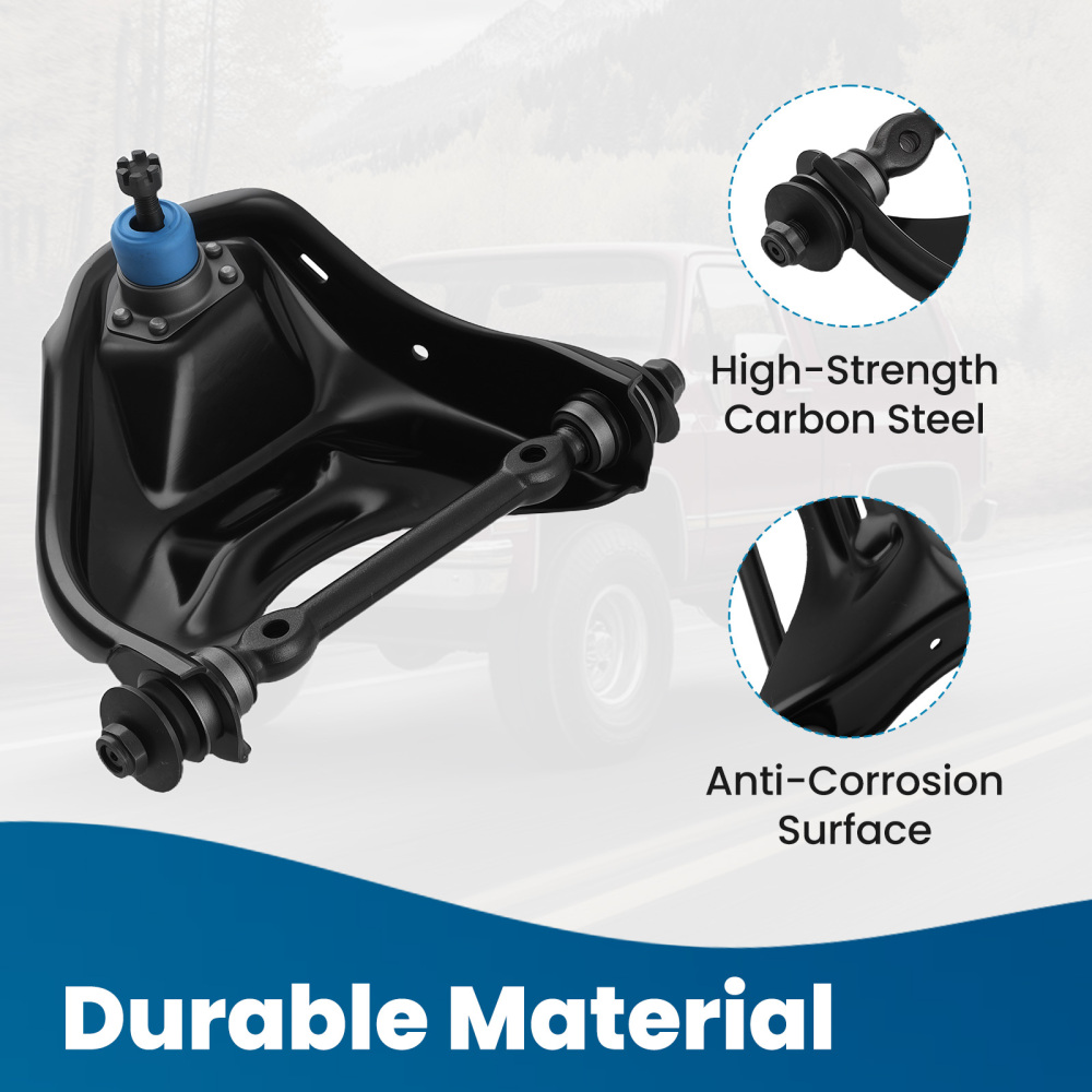 2x Front Upper Control Arm w/Ball Joint compatible for Regal Cutlass Grand Prix compatible for Monte Carlo