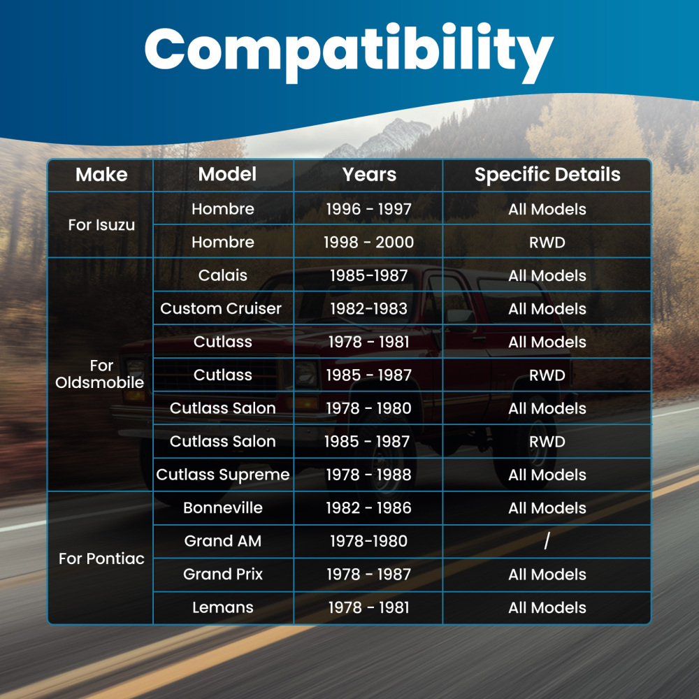 2x Front Upper Control Arm w/Ball Joint compatible for Regal Cutlass Grand Prix compatible for Monte Carlo