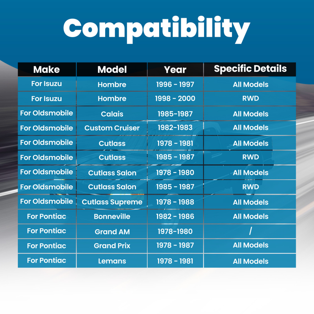 maXpeedingrods RK620261 19133653 Front Suspension Left Upper Control Arm Compatible for Chevy S10 Malibu 1978-2003 Buick Century Regal GMC S15 Jimmy 1982-1997