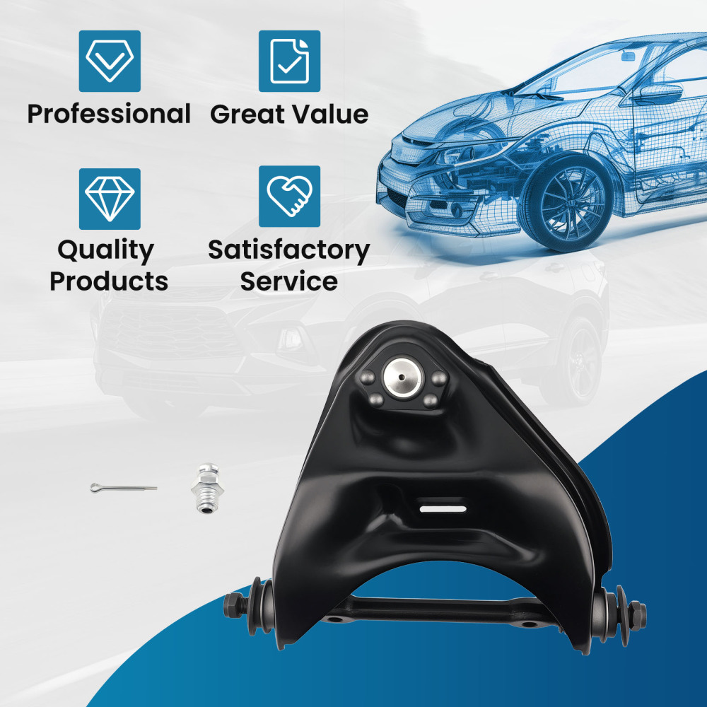 maXpeedingrods Front Right Upper Control Arm for Chevy Silverado 1500 GMC Sierra 1500 1999-2006