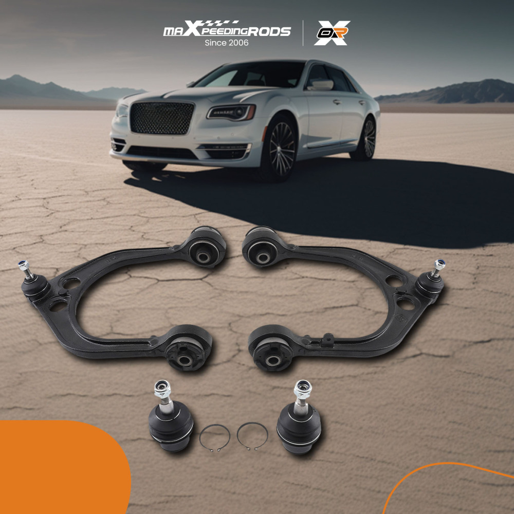 Front Upper Control Arms Lower Ball Joint For 05 - 19 compatible for Chrysler 300 compatible for Dodge Magnum