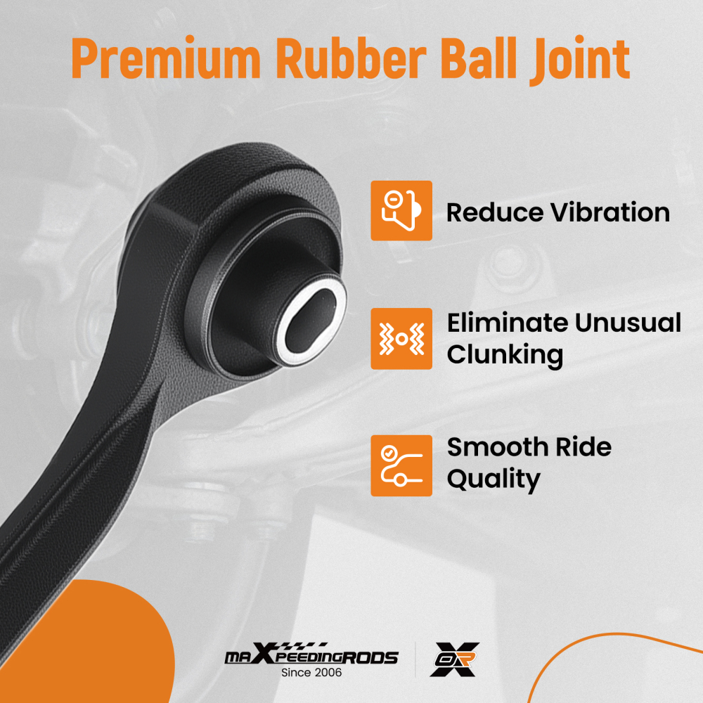 4x Front Lower Control Arms Ball Joints compatible for Chrysler 300 compatible for Dodge Charger Magnum