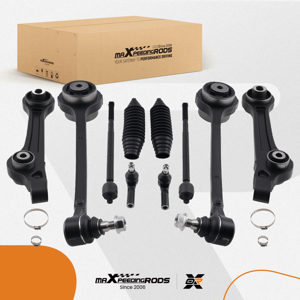 10x Front Lower Control Arms Tie Rod for 2011 - 2014 Challenger Charger 300 RWD