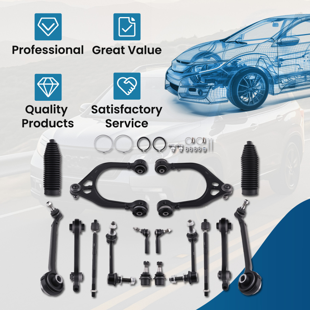 26x Suspension Control Arm Kit for 11-2014 compatible for Dodge Charger Challenger compatible for Chrysler 300