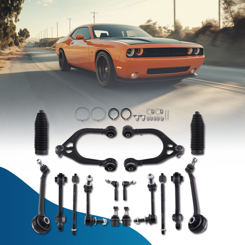 26x Suspension Control Arm Kit for 11-2014 compatible for Dodge Charger Challenger compatible for Chrysler 300