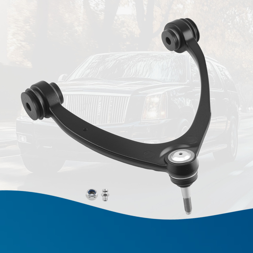 RH Front Upper Control Arm for 2007-13 compatible for Chevy Silverado GMC Sierra Yukon XL 1500