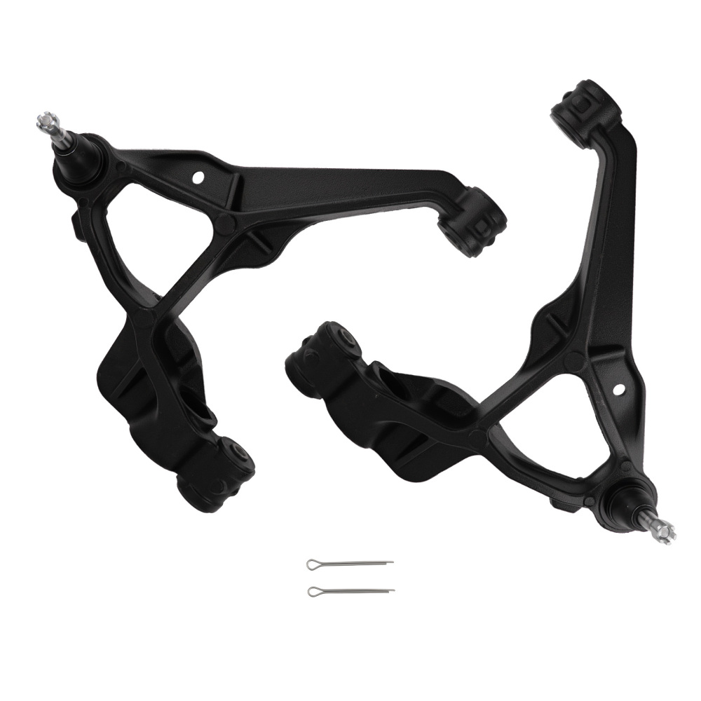 Front Lower Control Arms w/Ball Joints for 2011-19 compatible for Silverado Sierra 2500 3500 HD