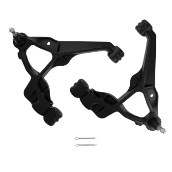 Front Lower Control Arms w/Ball Joints for 2011-19 compatible for Silverado Sierra 2500 3500 HD