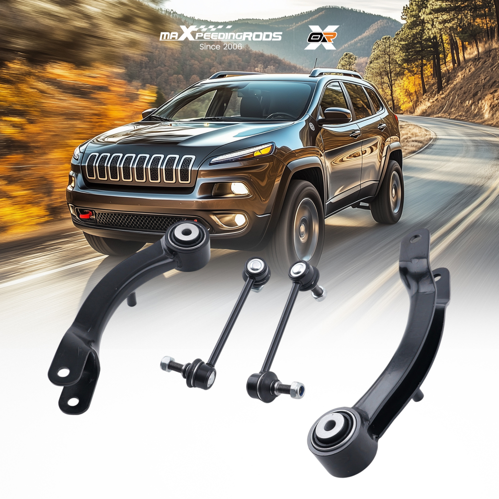 Rear Upper Suspension Control Arms Sway Bar Links for 2014 - 2019 compatible for Jeep Cherokee