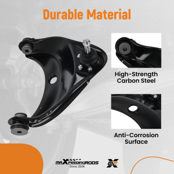 Front Right Upper Control Arm w/ Ball Joint compatible for Chevy C1500 compatible for Suburban 1992-1999