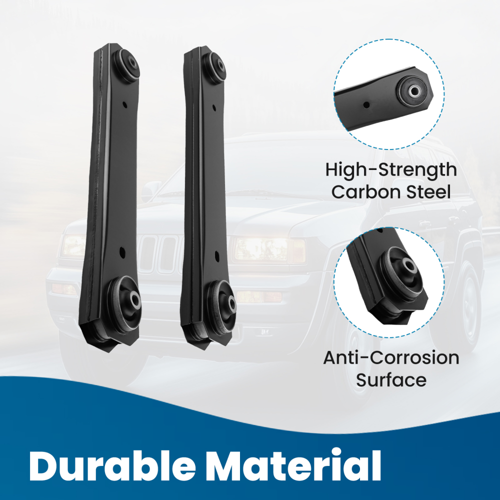 2PC Lower Rear Control Arms Kit compatible for Jeep Grand Cherokee WJ 1999-2004 CK641869