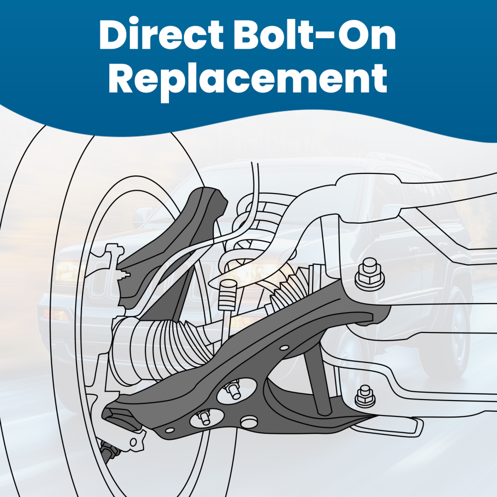 2PC Lower Rear Control Arms Kit compatible for Jeep Grand Cherokee WJ 1999-2004 CK641869