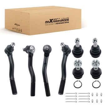 Front UpperLower Ball Joints Tie Rod Ends for 1999 2000 - 2004 Grand Cherokee