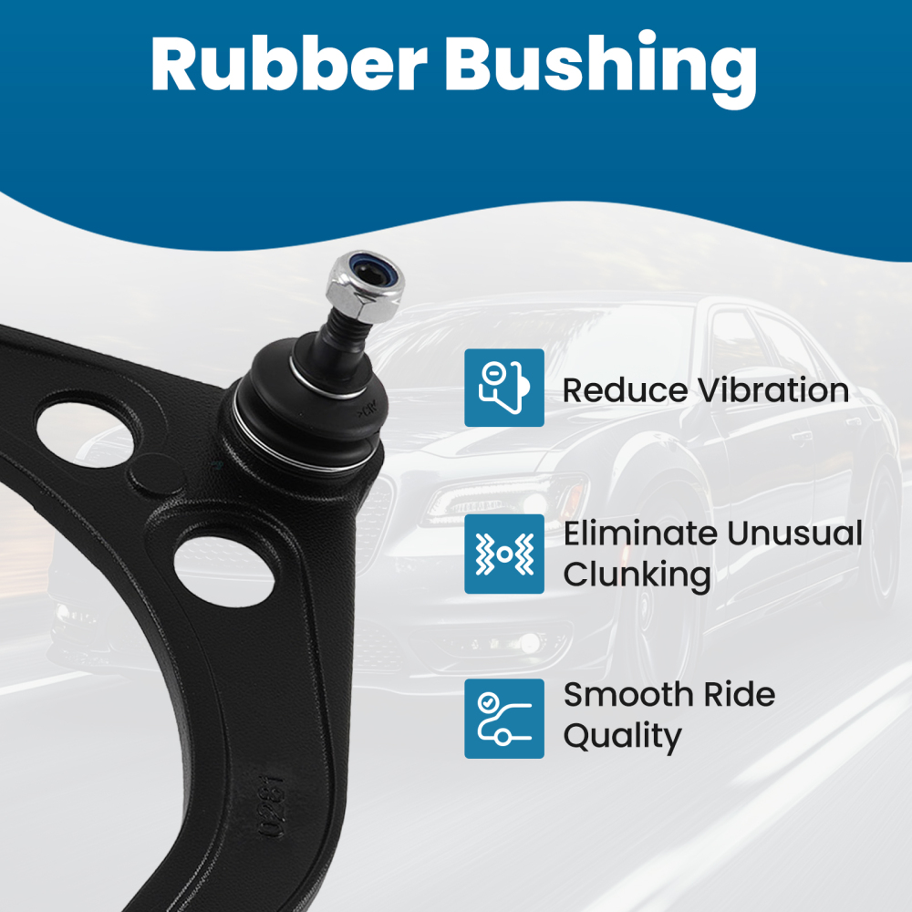 Front Upper Left Control Arm compatible for Chrysler 300 Challenger Charger MAGNUM 05-23