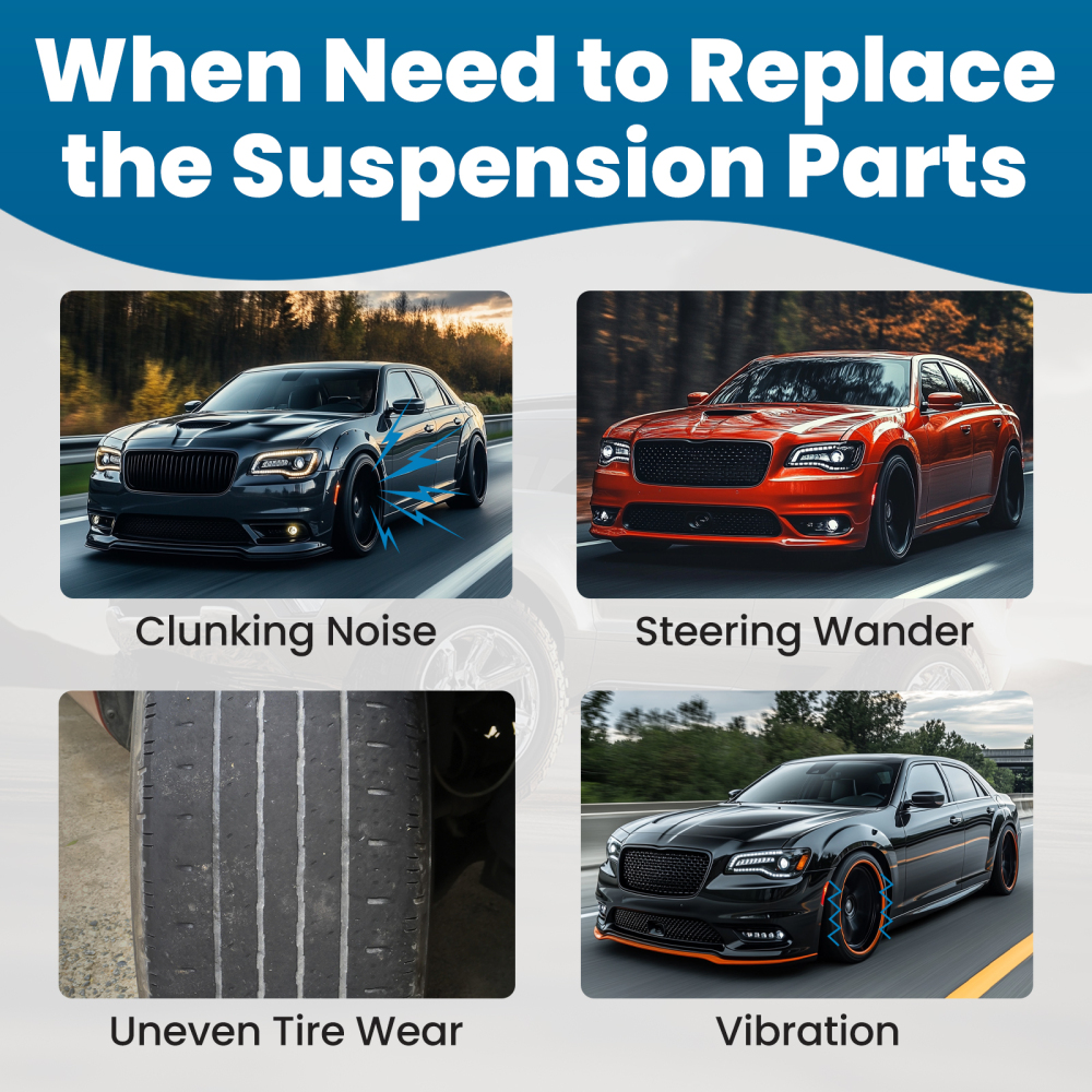 Front Upper Left Control Arm compatible for Chrysler 300 Challenger Charger MAGNUM 05-23