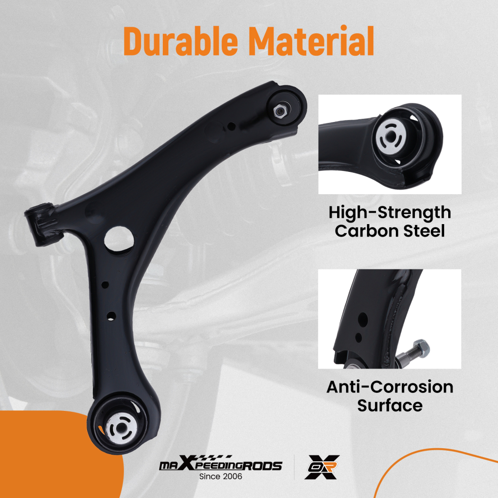 Front Right Lower Control Arm compatible for Dodge Grand Caravan TownCountry 2008 - 2016