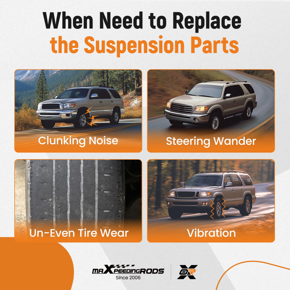 10x Front Upper Lower LR Control Arm Sway Bar Link For 11-19 Challenger Charger