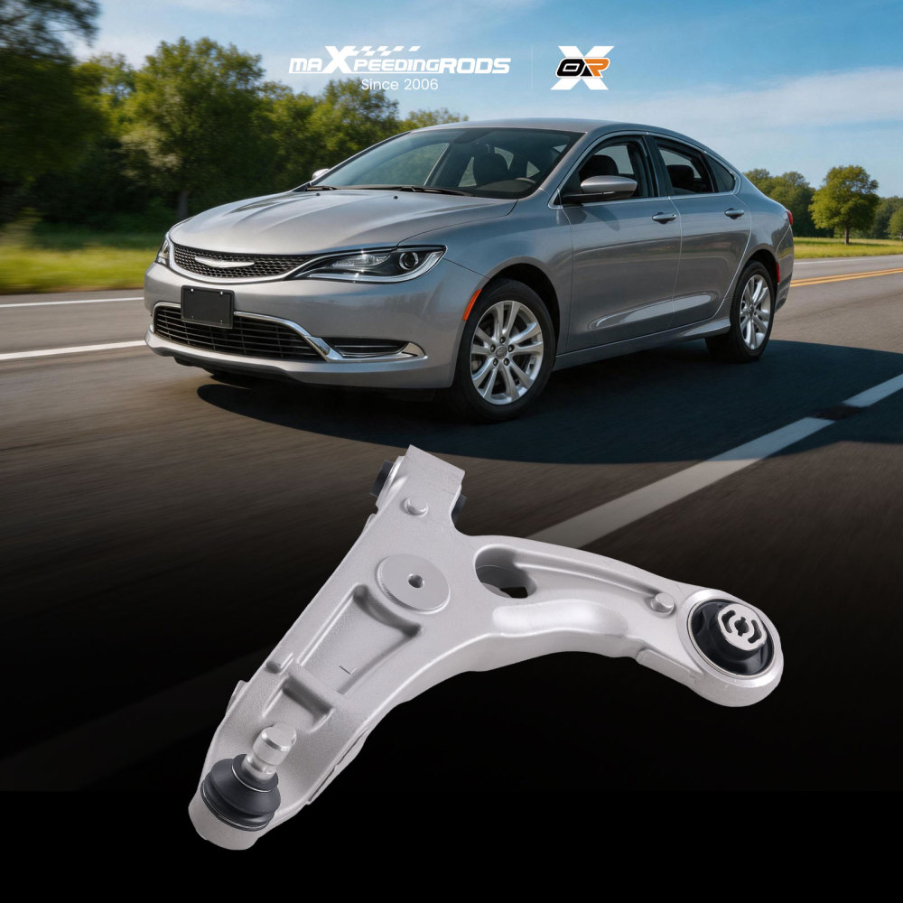 1x Front Driver Side Lower Control Arm w/Ball Joint for 2015 - 2017 compatible for Chrysler 200