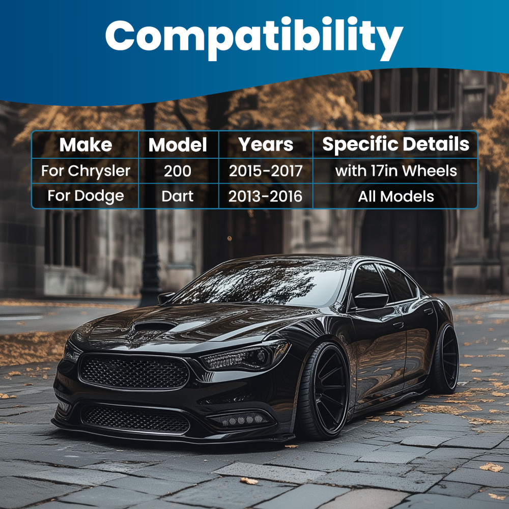 Front Lower Control Arm Ball Joint compatible for Chrysler 200 15-17 compatible for Dodge Dart 2013-16 RH