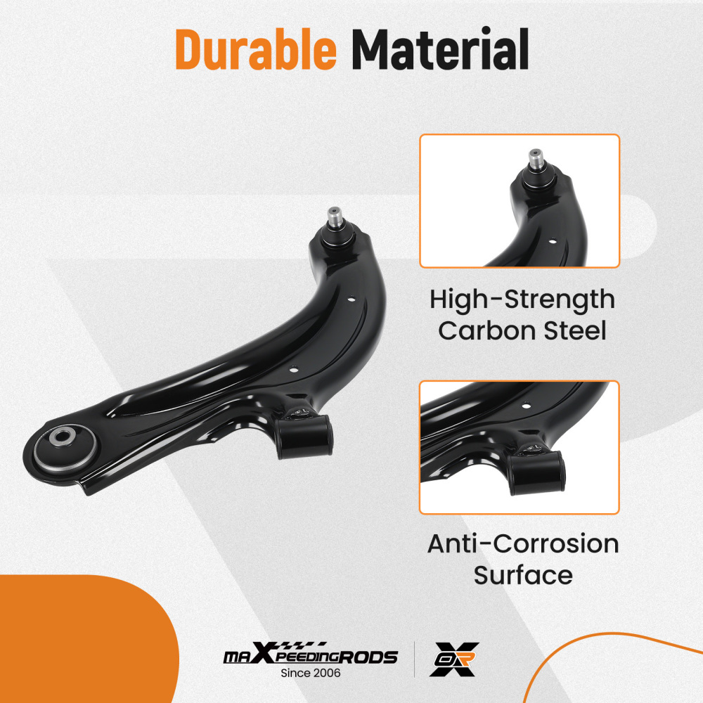 Suspension Front Left Lower Control Arm For 2013-2019 2020 compatible for Nissan NV200 Sentra