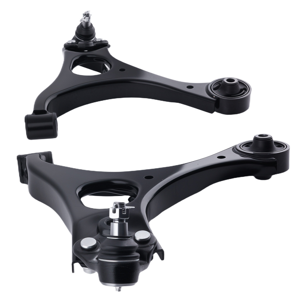6x Front Lower Control Arms w/Ball Joint Tie Rods for 2006 2007-2011 compatible for Honda Civic
