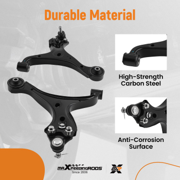 10pcs Front Lower Control Arms Ball Joints Tie Rods for 2013 - 2015 compatible for Honda Civic