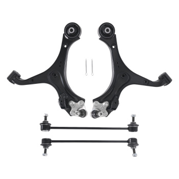 Front Lower Control Arms Sway Bar Links Set for 2012-2015 compatible for Honda Civic compatible for Acura ILX