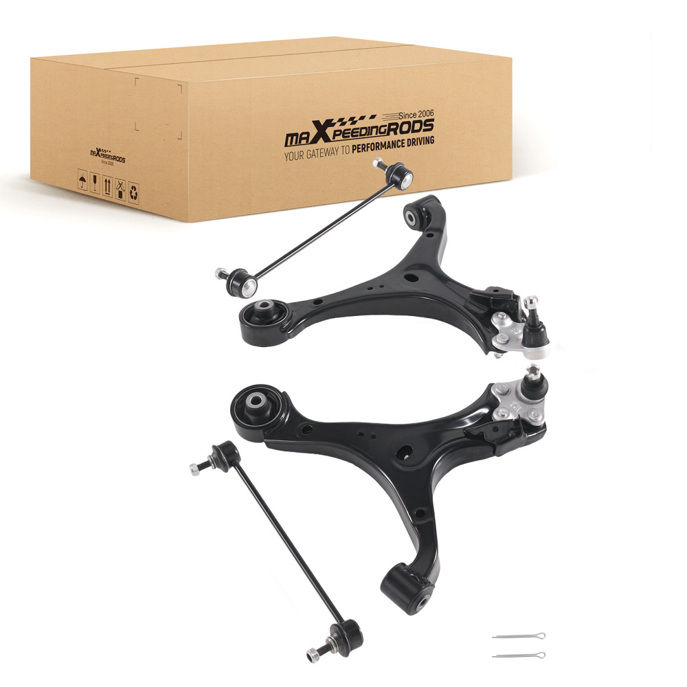 Front Lower Control Arms Sway Bar Links Set for 2012-2015 compatible for Honda Civic compatible for Acura ILX