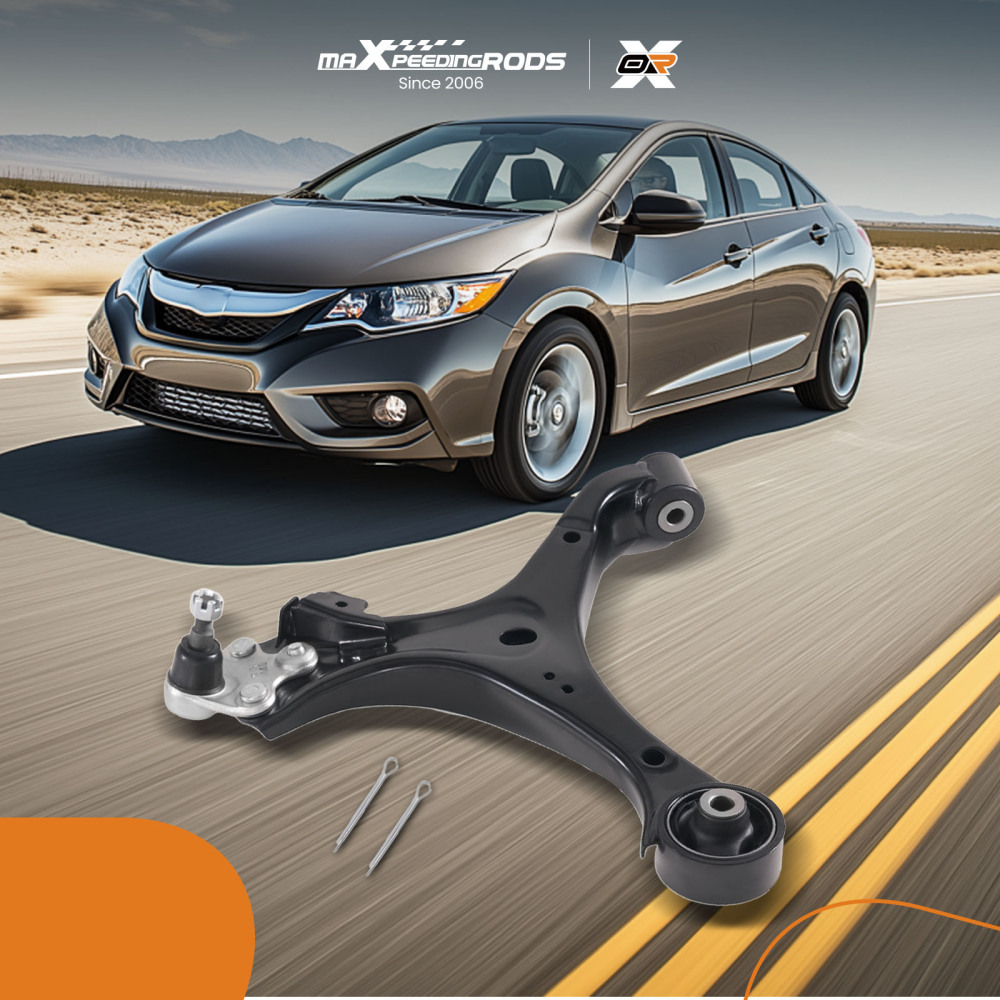 1x Front Driver Left Lower Control Arm for 2013 - 2015 compatible for Honda Civic MS601100