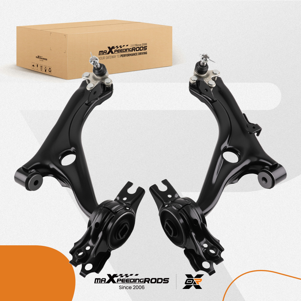 2pcs Front Lower Control Arms w/Ball Joint for 2016 2017 2018-2021 compatible for Honda Civic