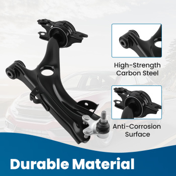 Front Left Side Lower Control Arm For 2016 2017 2018 2019 2020 2021 compatible for Honda Civic