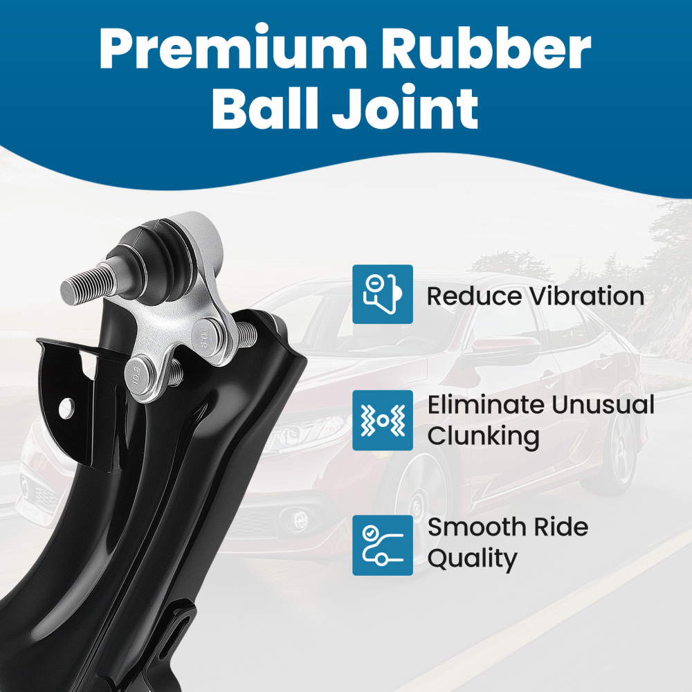 Front Left Side Lower Control Arm For 2016 2017 2018 2019 2020 2021 compatible for Honda Civic