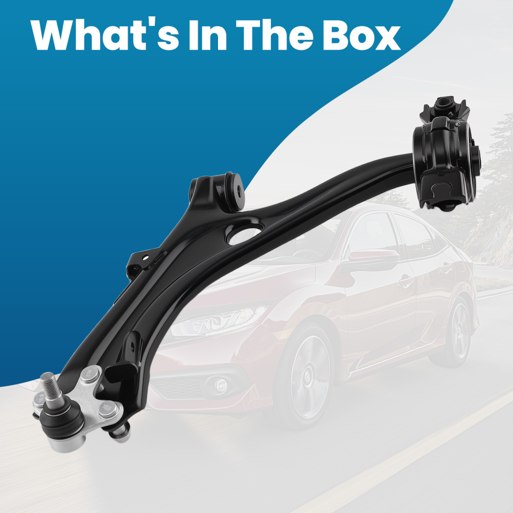 Front Left Side Lower Control Arm For 2016 2017 2018 2019 2020 2021 compatible for Honda Civic