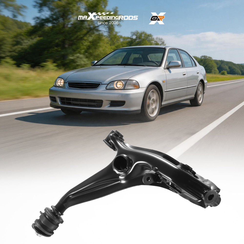 1pc Front Lower Passenger Side Control Arm for 1996 - 2000 compatible for Honda Civic compatible for Acura EL