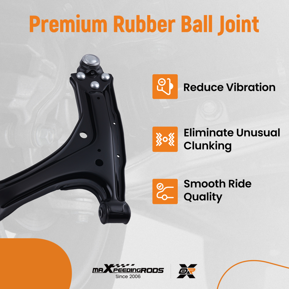 10x Front Lower Control Arms Suspension Kit for 1997-2003 compatible for Chevy Malibu K80446