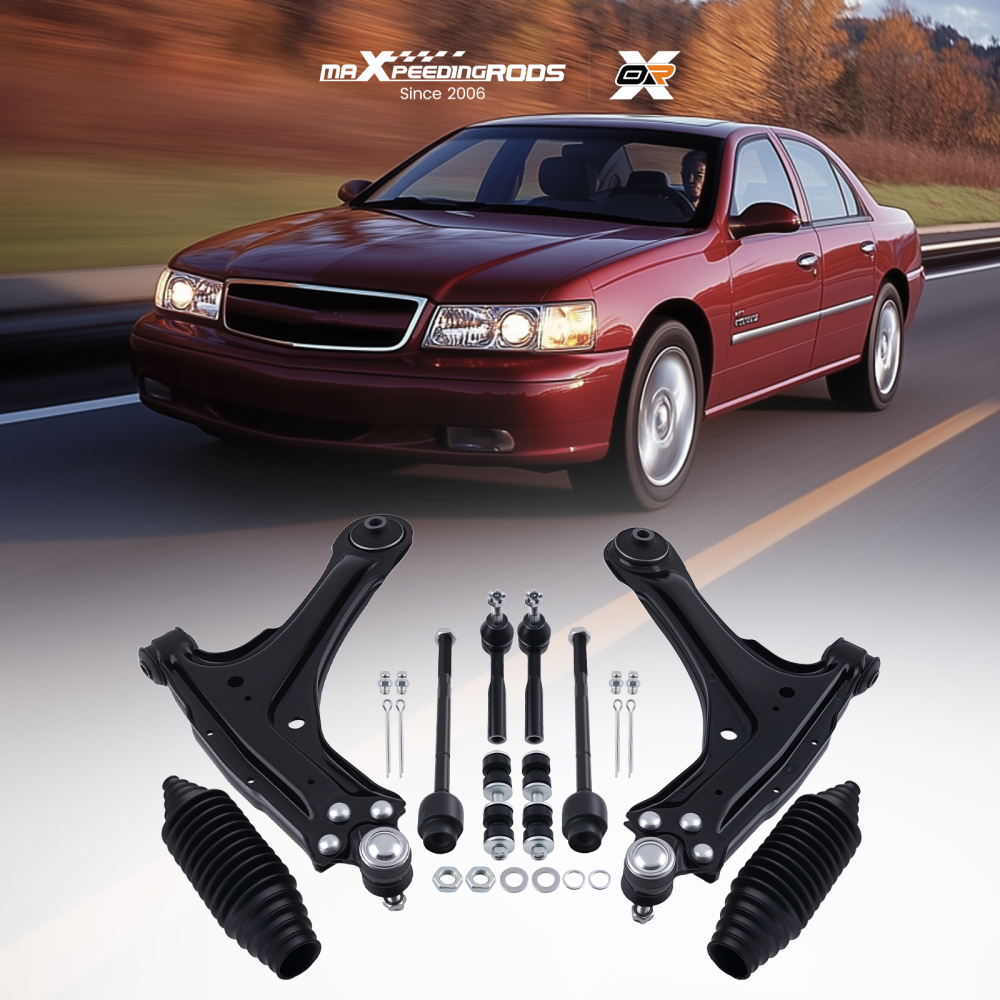 10x Front Lower Control Arms Suspension Kit for 1997-2003 compatible for Chevy Malibu K80446
