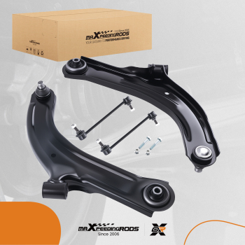 Front Control ArmsSway Bar Links compatible for Renault Clio III 2005-2014 821088310
