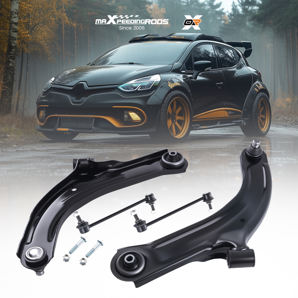Front Control ArmsSway Bar Links compatible for Renault Clio III 2005-2014 821088310
