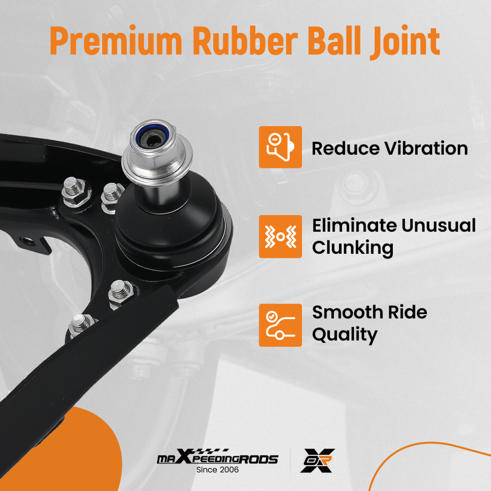 Front Right Upper Control Arm w/ Ball Joint for 2004-2012 compatible for Chevy Colorado Canyon